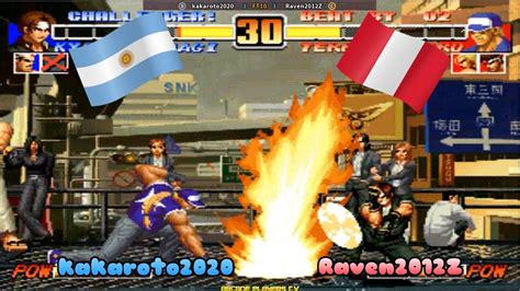 The King Of Fighters Kakaroto Argentina Vs Raven Z Peru