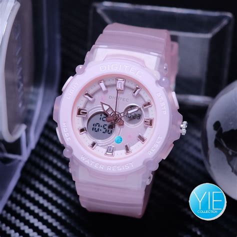 Jual Jam Tangan Wanita Original Analog Digital Anti Air Digitec Bda