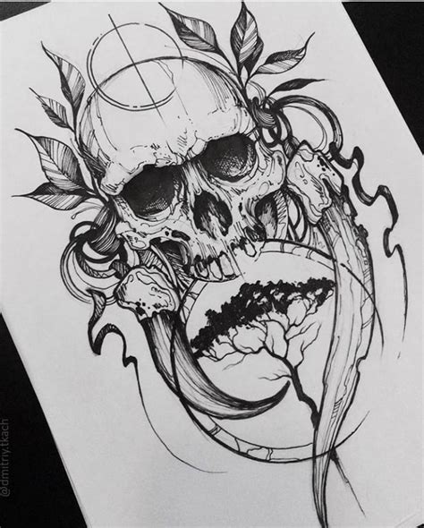 Pin De Derald Hallem Em Skull Art Tatuagem De Caveira Desenhos Para