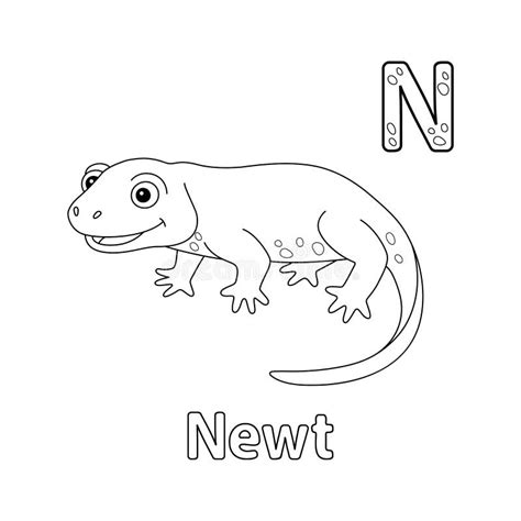 Newt Line Drawing Stock Illustrations – 89 Newt Line Drawing Stock ...