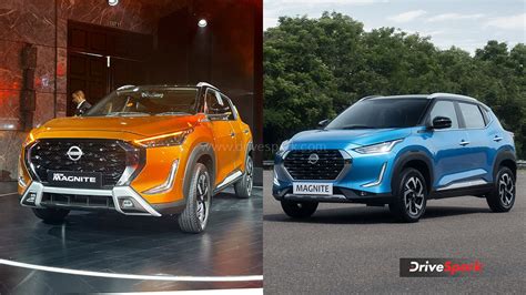 Base Variant Comparison Nissan Magnite Facelift Vs Old Magnite