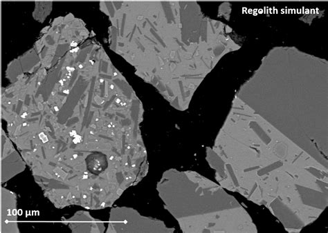 ESA Microscopic Image Of Moondust Simulant