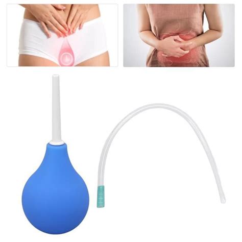 LAN Poire À Lavement Poire À Lavement En Silicone Avec Tuyau À Usage