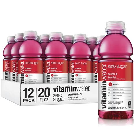 Buy Vitaminwater Zero Power C Dragonfruit Flavored Electrolyte