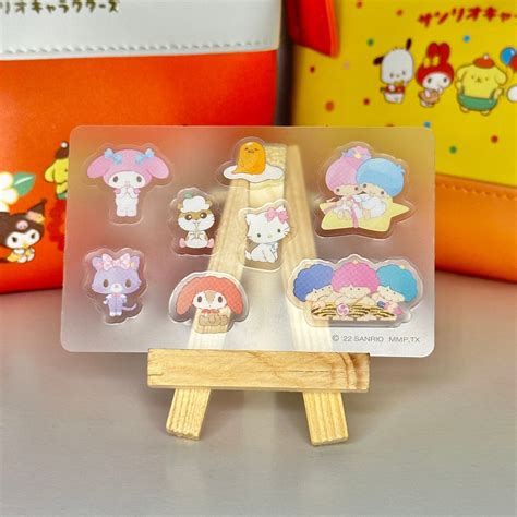 My Melody And Friends Sanrio Collectors Card Sticker Sheet Roseys Kawaii Shop