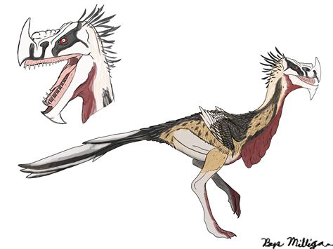 Terror bird monster anyone? Art by me : r/MonsterHunter