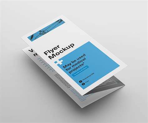 Tri Fold Flyer mockup - Mockups Design