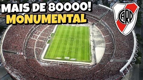 Recorde De P Blico Torcida Do River Plate Lota O Novo Monumental Youtube