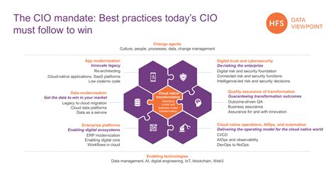 The Cio Mandate Best Practices Today S Cio Must Follow To Win Hfs Research