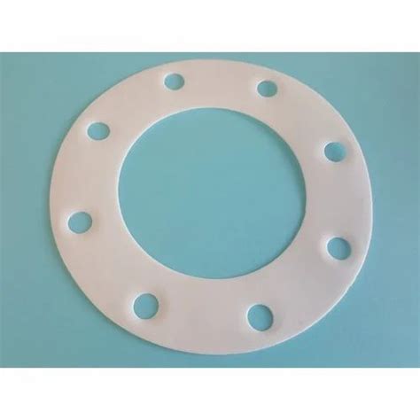 White Rubber PTFE Teflon Gasket For Industrial Round At Rs 18 Piece