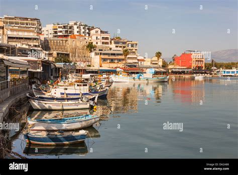 Mikrolimano Harbour Mikrolimano Bay Piraeus Athens Greece Stock