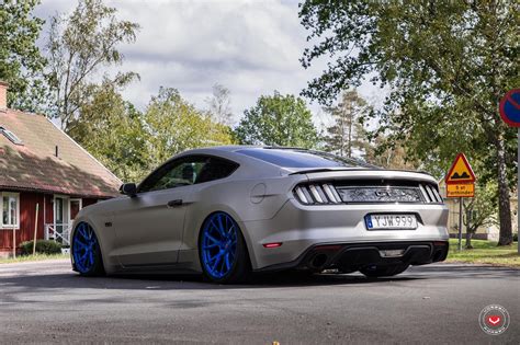 Ford Mustang S550 Grey Vossen VPS 306 Wheel Wheel Front