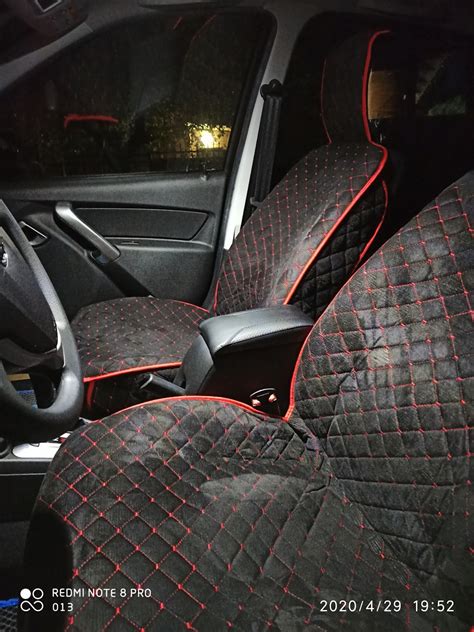 Чехлы с Красной ниткой — Lada Гранта (2G) FL, 1,6 л, 2020 года ...