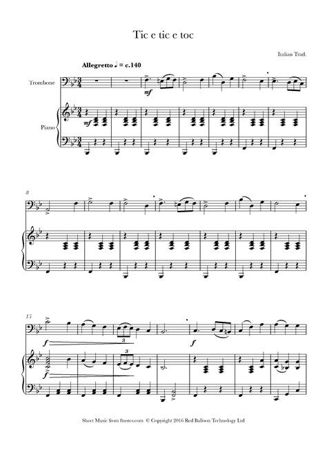 Free Trombone Sheet Music, Lessons & Resources - 8notes.com