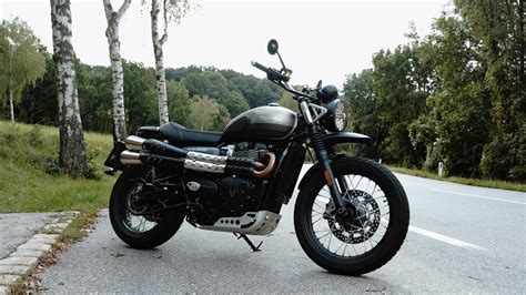 Triumph Street Scrambler Sandstorm Tune Up Im Test