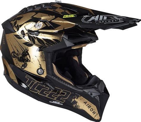 AIROH AVIATOR 3 TC222 THE LEGEND Capacete Offroad Salgados Moto