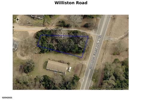 Williston Aiken County SC Undeveloped Land Homesites For Sale