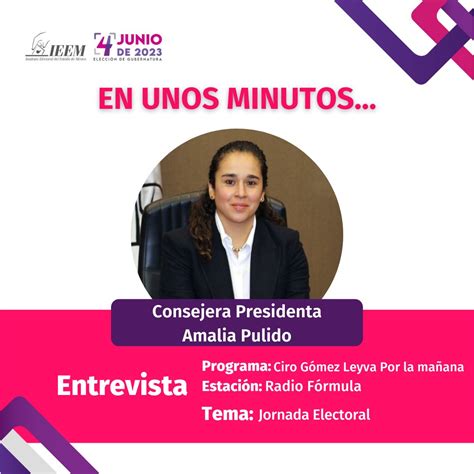 IEEM On Twitter Entrevista En Unos Minutos La Consejera