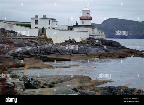 Lighthouse Valentia Island Stock Photo - Alamy