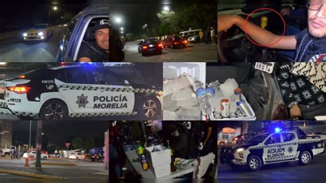 Policía De Morelia Y Grúas Hacen Negocio Con Arrancones Toleran Carreras Ilegales Con Alcohol Y