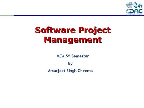 software project management basics