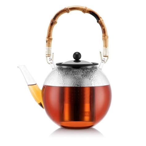 Bodum 1 5 l bamboo assam théière à piston bamboo Bodum La Redoute