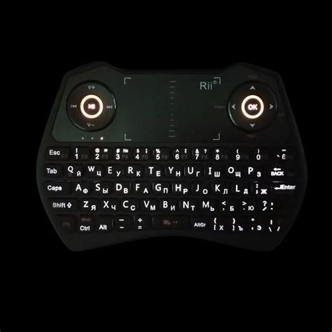 Rii I C Russo Mini Teclado Sem Fio Para Caixa De Grandado