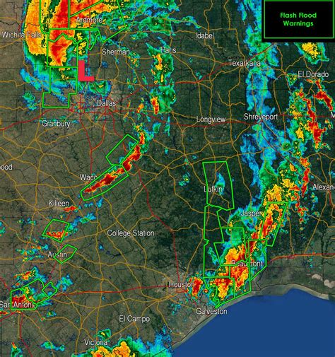 6:45 PM Texas Weather Update