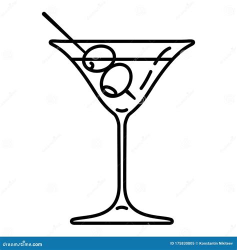 Martini Icon Vector