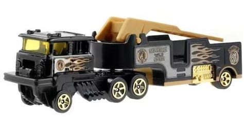 HOT WHEELS FIREHOUSE FUELER WÓZ STRAŻACKI SAMOCHÓD AUTO LAWETA CZARNY Emokitty pl
