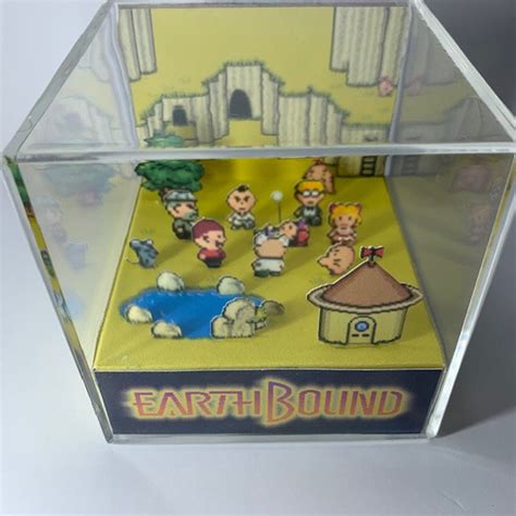 Earthbound Ending Cube Etsy Canada