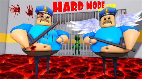 Hard Mode Roblox Barry Prison Run Obby Walkthrough Full Game First