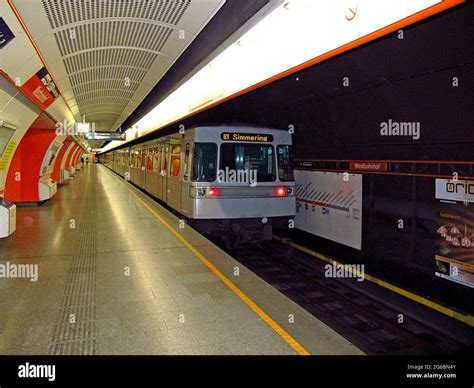 The subway in Vienna, Austria Stock Photo - Alamy