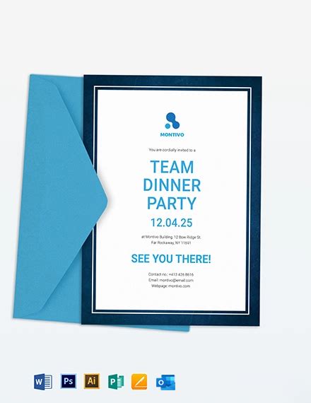 Team Building Party Invitation