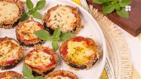 Berinjela à parmegiana na air fryer Receitas Deliciosas