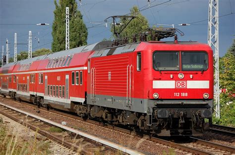 RE3 mit 112 188 Richtung Berlin-Südkreuz am 20.08.13 Berlin-Karow ...