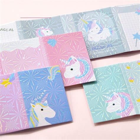 Magical Unicorn Memo Sticky Notes Unilovers