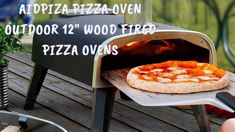 Aidpiza Pizza Oven Outdoor 12 Wood Fired Pizza Ovens Pellet Pizza