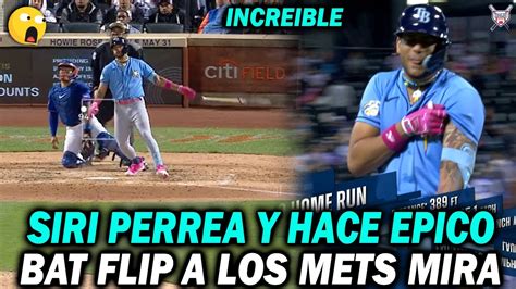 Jose Siri Se Calienta Y Sacude Enorme Jonron Con Bat Flip Y Epico