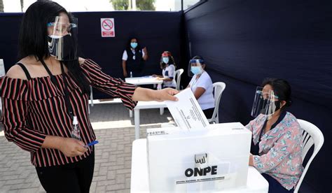 Onpe Cómo Veo Dónde Votar Y Horarios Del Voto Escalonado Hoy Lima ¿qué Hacer Si No Tengo