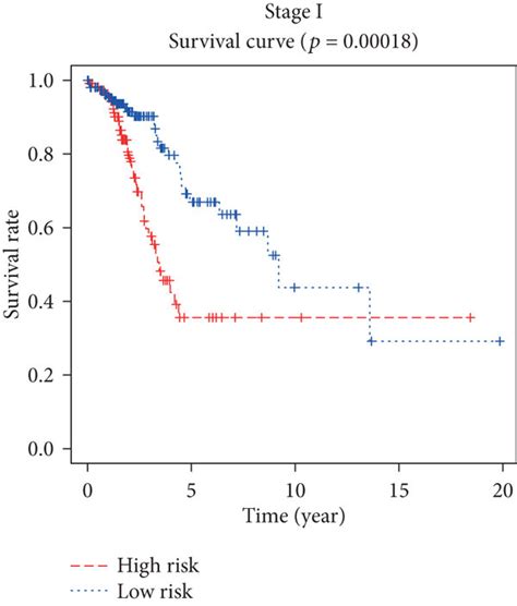 Correlation Of Riskscore And Survival Rate Kaplan Meier Curves With