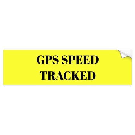 Gps Speed Tracked Sticker Gps Speed Strong Adhesive