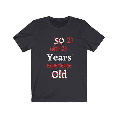 Turning 50 50 Years Old Shirt Funny 50th Birthday Shirt Etsy