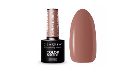 Claresa Lakier Hybrydowy Perfect Nude Soak Off UV LED G DARMARSKLEP Pl