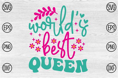World's Best Queen Graphic by designsquad8593Creative Fabrica