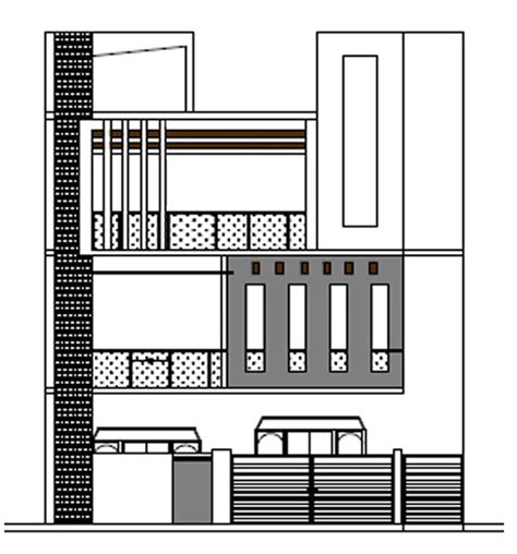 ansari architecture designer building drafting designing  front