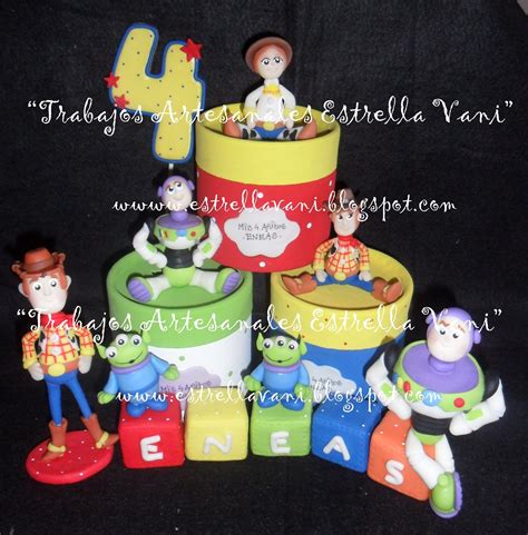 Trabajos Artesanales Estrella Vani Cumplea Os Con Toy Story