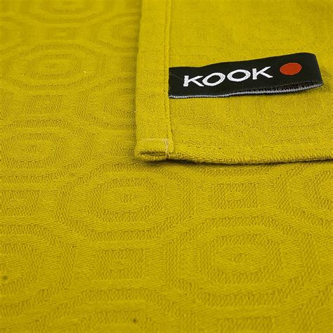 Kook Tea Towel Inka Green Cookinglife