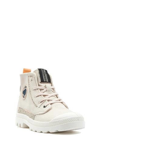 Palladium Pampa Underlayer Canvas Sneakers Wit Wehkamp