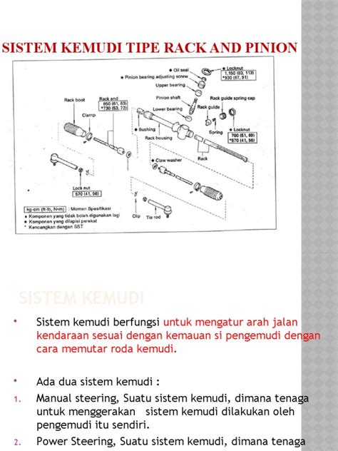 Fix Ppt Sistem Kemudi Rack And Pinion Pdf